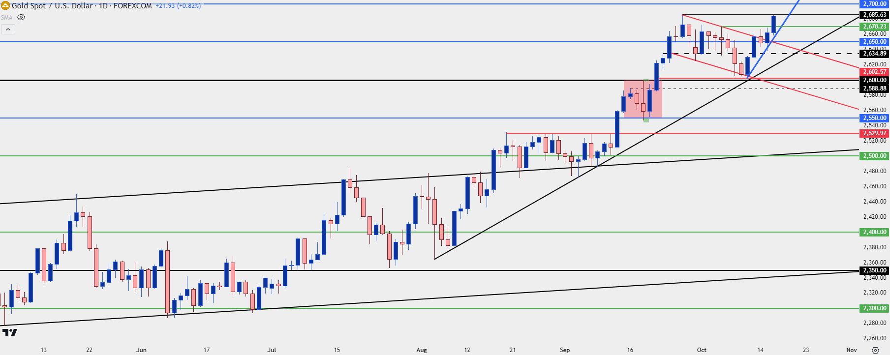 gold daily 101624